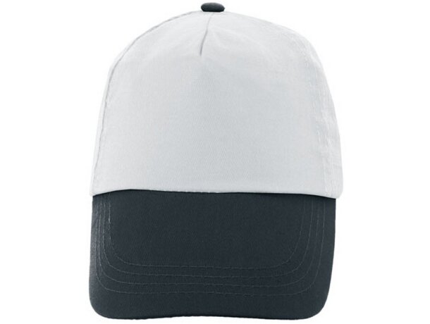 Gorra bicolor velcro am negro