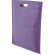 Bolsa de non woven 25 x 35 cm personalizada lila