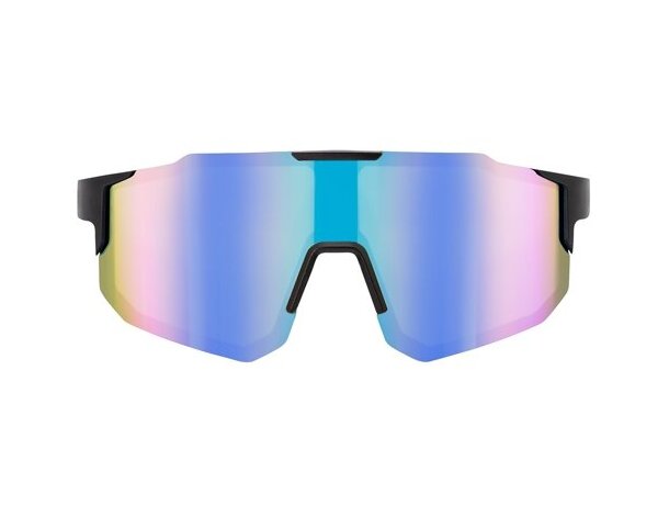 Gafas deportivas Olympia con protección UV400 y lentes espejo Azul detalle 4