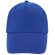 Gorra algodón peinado premium Narón azul royal