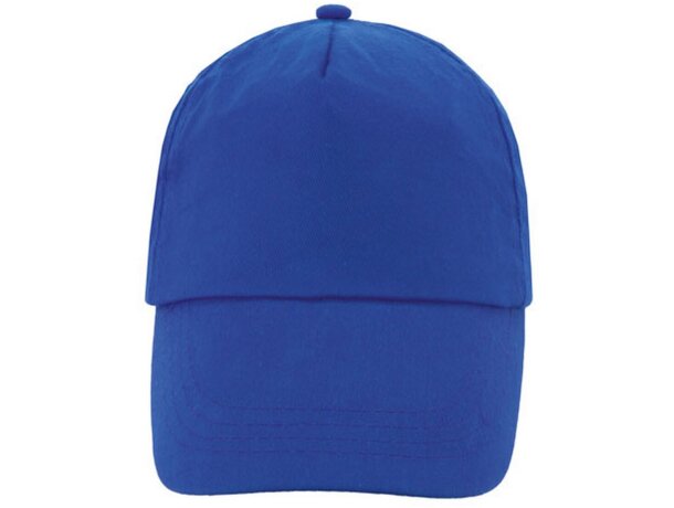 Gorra algodón peinado premium Narón azul royal