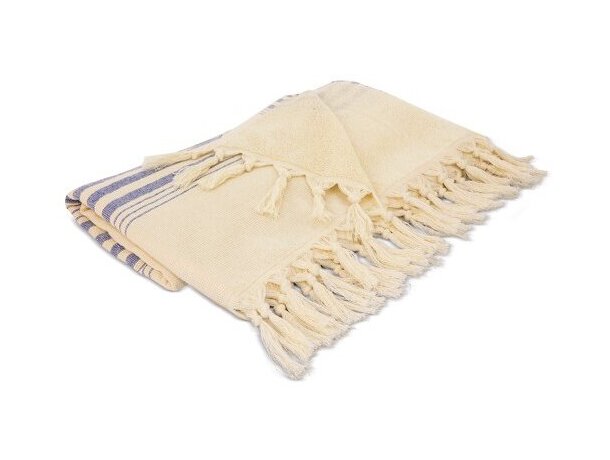 Toalla pareo Cala Galdana con algodón reciclado y orgánico detalle 4