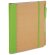 Libreta tamaño a5 con bolígrafo y banda elástica verde