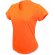 Camiseta mujer d&f na fluo l Baygor personalizada naranja