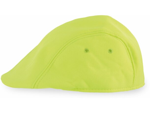 Gorra estilo fashion en poliester algodón amarilla