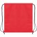 Bolsa saco de nonwoven rojo