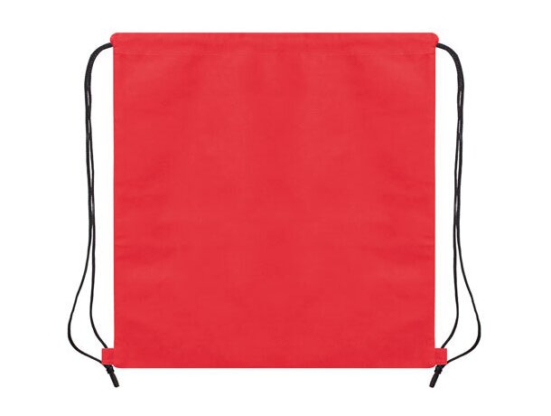 Bolsa saco de nonwoven rojo