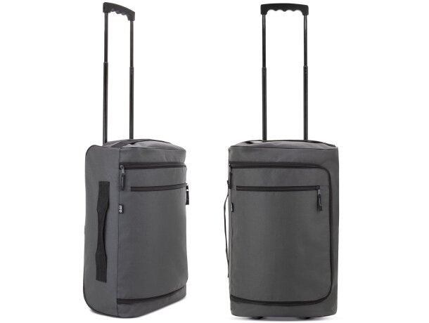 Bolsa trolley Ziman con ruedas de poliéster 600D reciclado detalle 12