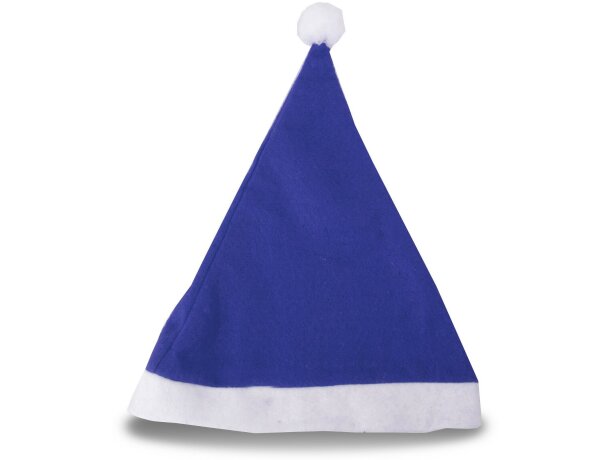 Gorro de Navidad azul barato