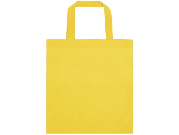 Bolsa personalizada non woven 80g reutilizable fucsia 35 x 38 cm