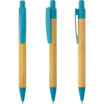 Boligrafo de bambu y fibra de trigo Terry personalizado Boligrafo de bambu y fibra de trigo Terry personalizado