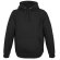 Sudadera con capucha Yorker de vellón cepillado 280 g/m² Negro detalle 2