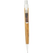 Portaminas en plástico con clip grande personalizado madera Portaminas en plástico con clip grande personalizado madera