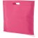 Bolsa cuadrada de non woven personalizado fucsia