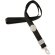 Lanyard con cierre ajustable negro