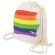 Mochila de algodón Rainbow