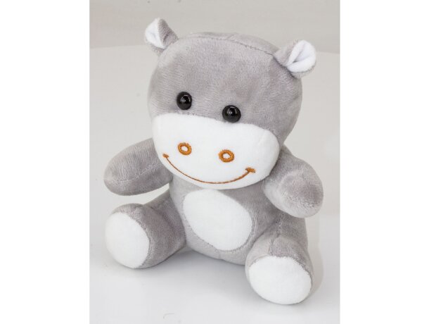 Peluche hipopótamo Popy de poliéster para regalo infantil detalle 1