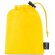 Poncho plegable Bross con bolsa rPET para campañas corporativas Amarilla detalle 5