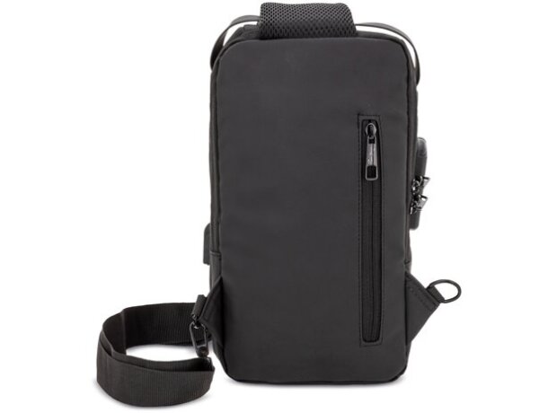 Bandolera Tyler con conexión usb y sistema antirrobo detalle 10