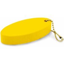 Llavero Flotante De Eva Personalizado Amarillo