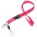 Lanyard doble Talsi fucsia