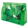 Neceser transparente travel verde