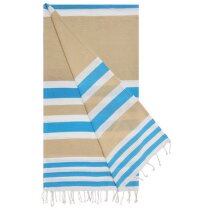 Pareo algodón rayas flecos playa piscina Levante