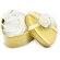 Estuche rosas heart blanco oro