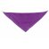 Pañoleta triangular Fermín personalizada lila