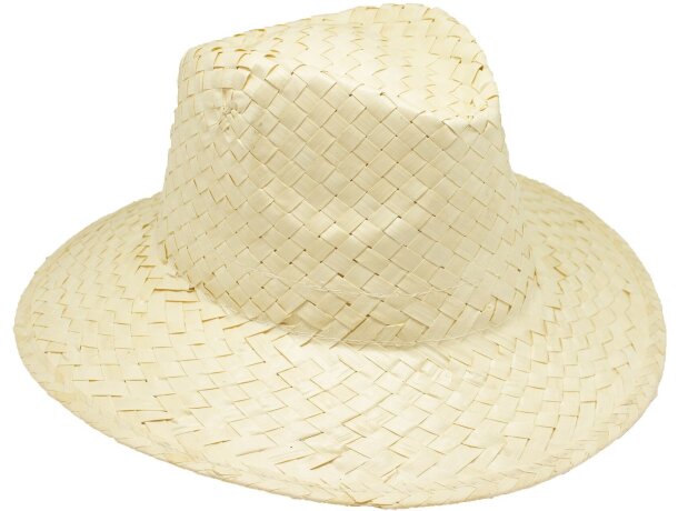 Sombrero especial de paja clarito personalizado
