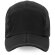 Gorra plegable Harris de poliéster técnico transpirable Negro detalle 5