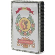 Baraja Muss 50 cartas papel-plástico en tubo