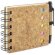 Libreta con marcadores y tapas de corcho