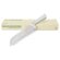 Cuchillo profesional Santoku acero inoxidable mango ergonómico detalle 2