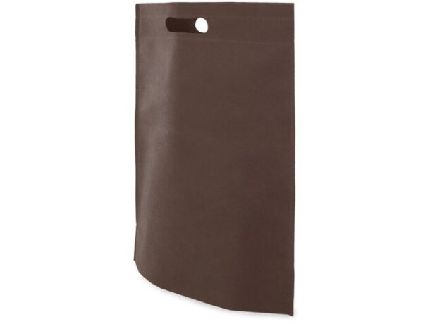 Bolsa non woven tul 30x40 cm marron