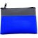 Monedero sencillo con llavero azul royal personalizada