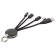 Multicargador Alexei con triple conector simultáneo detalle 2