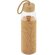 Botellas de agua reutilizables Zasi con tapón de bambú y funda de corcho