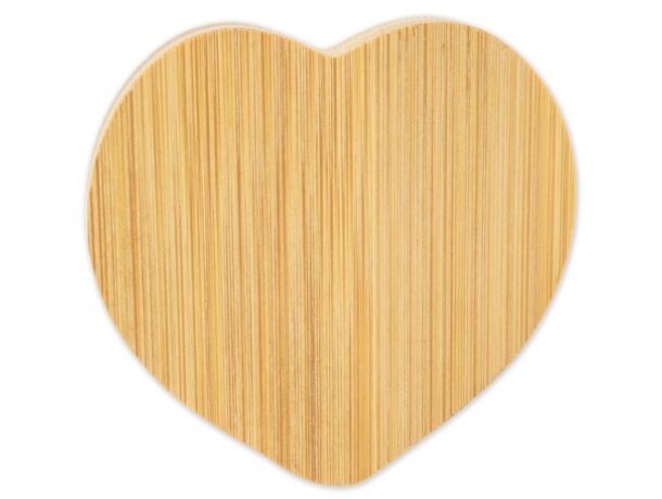 Abridor de bambú Desiré con interior magnético y grabación digital detalle 4