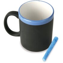 Mug de cerámica con superficie de pizarra Tizal