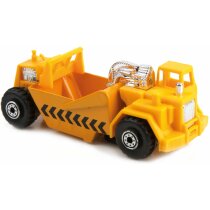 Camión de juguete de plástico y metal