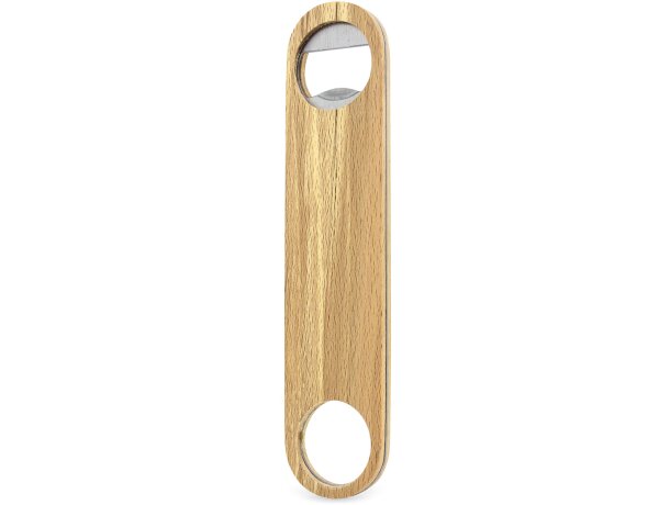 Abridor barman madera Soltouch personalizado natural