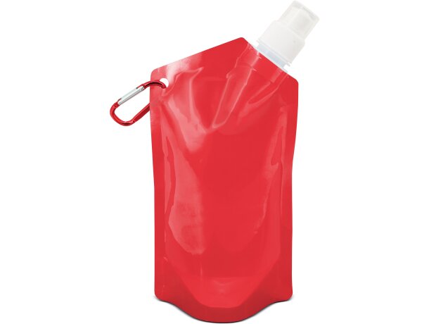 Bidon plegable rojo