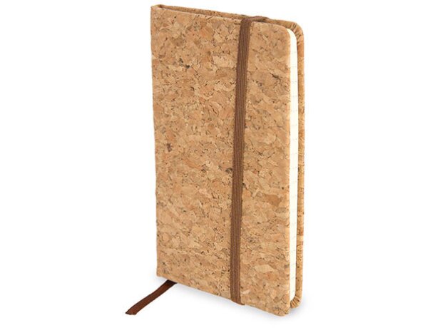 Bloc de notas con tapa de corcho