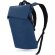 Mochila Conner de poliéster reciclado RPET con cremallera Azul