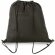Bolsa saco de nonwoven negra barata