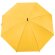 Paraguas de golf económico en colores con logo amarilla