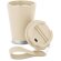 Vaso térmico hermético Tulcán 380ml con cinta de transporte Crudo detalle 5