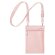 Bolso portatodo Ryky con asa ajustable extraíble y cierre cremallera Rosa detalle 10