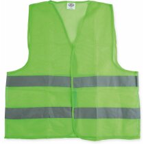 Chaleco de poliester de alta visibilidad amarillo personalizada Chaleco de poliester de alta visibilidad amarillo personalizada
